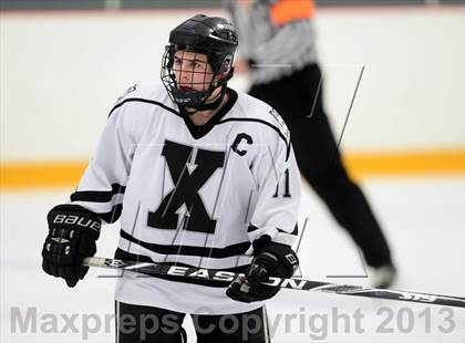 Thumbnail 2 in Ridgefield vs. Xavier (CIAC Division I Quarterfinal) photogallery.