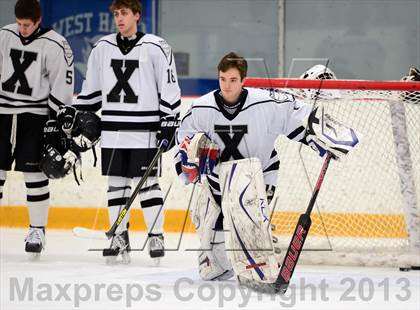 Thumbnail 2 in Ridgefield vs. Xavier (CIAC Division I Quarterfinal) photogallery.