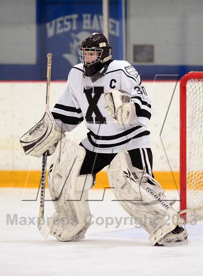 Thumbnail 3 in Ridgefield vs. Xavier (CIAC Division I Quarterfinal) photogallery.