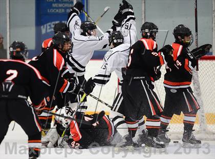 Thumbnail 3 in Ridgefield vs. Xavier (CIAC Division I Quarterfinal) photogallery.