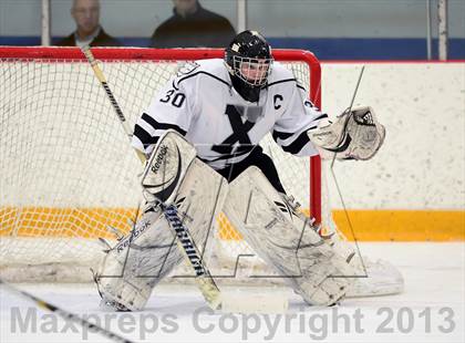 Thumbnail 3 in Ridgefield vs. Xavier (CIAC Division I Quarterfinal) photogallery.