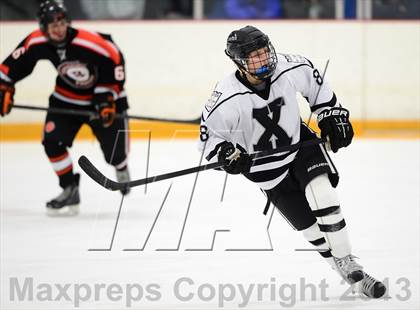 Thumbnail 2 in Ridgefield vs. Xavier (CIAC Division I Quarterfinal) photogallery.