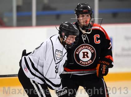 Thumbnail 3 in Ridgefield vs. Xavier (CIAC Division I Quarterfinal) photogallery.