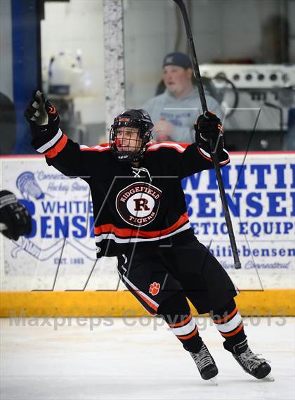 Thumbnail 1 in Ridgefield vs. Xavier (CIAC Division I Quarterfinal) photogallery.