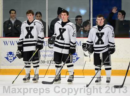 Thumbnail 2 in Ridgefield vs. Xavier (CIAC Division I Quarterfinal) photogallery.