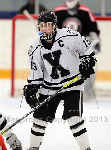 Thumbnail 2 in Ridgefield vs. Xavier (CIAC Division I Quarterfinal) photogallery.