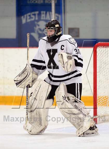 Thumbnail 2 in Ridgefield vs. Xavier (CIAC Division I Quarterfinal) photogallery.