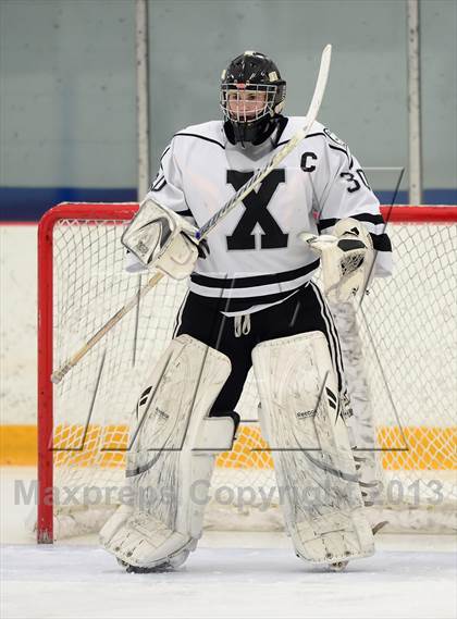 Thumbnail 2 in Ridgefield vs. Xavier (CIAC Division I Quarterfinal) photogallery.