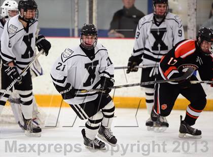 Thumbnail 2 in Ridgefield vs. Xavier (CIAC Division I Quarterfinal) photogallery.