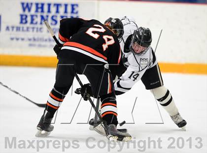 Thumbnail 2 in Ridgefield vs. Xavier (CIAC Division I Quarterfinal) photogallery.