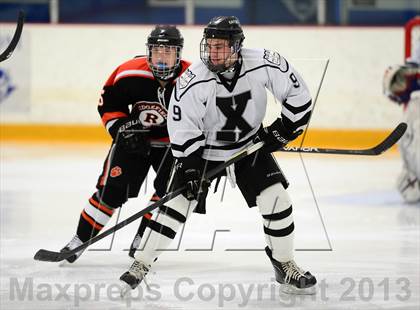 Thumbnail 3 in Ridgefield vs. Xavier (CIAC Division I Quarterfinal) photogallery.
