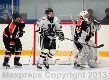 Thumbnail 1 in Ridgefield vs. Xavier (CIAC Division I Quarterfinal) photogallery.