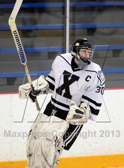 Thumbnail 2 in Ridgefield vs. Xavier (CIAC Division I Quarterfinal) photogallery.