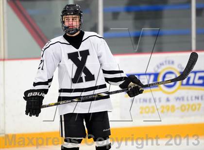 Thumbnail 2 in Ridgefield vs. Xavier (CIAC Division I Quarterfinal) photogallery.