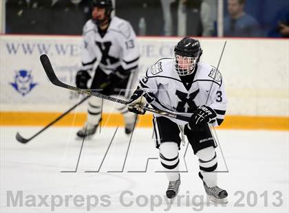Thumbnail 3 in Ridgefield vs. Xavier (CIAC Division I Quarterfinal) photogallery.