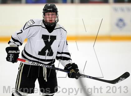 Thumbnail 3 in Ridgefield vs. Xavier (CIAC Division I Quarterfinal) photogallery.