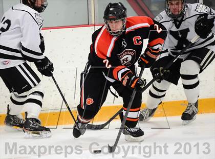 Thumbnail 2 in Ridgefield vs. Xavier (CIAC Division I Quarterfinal) photogallery.