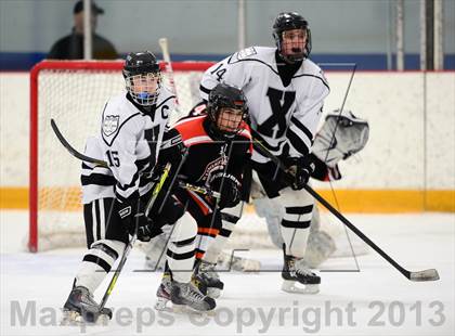 Thumbnail 2 in Ridgefield vs. Xavier (CIAC Division I Quarterfinal) photogallery.