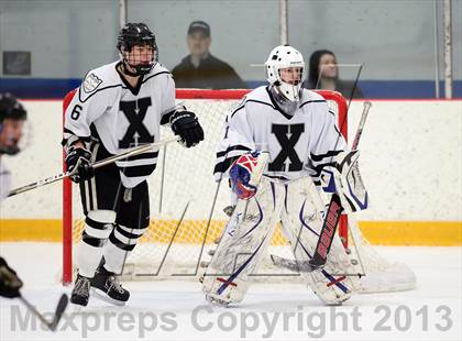 Thumbnail 2 in Ridgefield vs. Xavier (CIAC Division I Quarterfinal) photogallery.