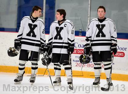 Thumbnail 1 in Ridgefield vs. Xavier (CIAC Division I Quarterfinal) photogallery.