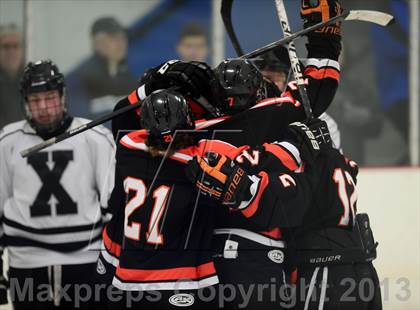 Thumbnail 1 in Ridgefield vs. Xavier (CIAC Division I Quarterfinal) photogallery.