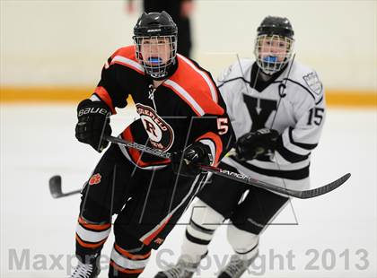 Thumbnail 3 in Ridgefield vs. Xavier (CIAC Division I Quarterfinal) photogallery.