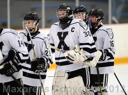 Thumbnail 3 in Ridgefield vs. Xavier (CIAC Division I Quarterfinal) photogallery.