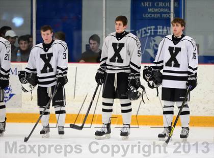 Thumbnail 1 in Ridgefield vs. Xavier (CIAC Division I Quarterfinal) photogallery.