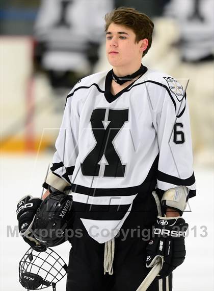 Thumbnail 2 in Ridgefield vs. Xavier (CIAC Division I Quarterfinal) photogallery.