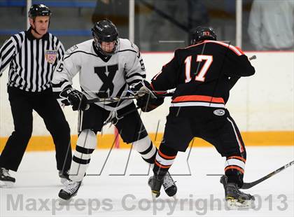 Thumbnail 2 in Ridgefield vs. Xavier (CIAC Division I Quarterfinal) photogallery.