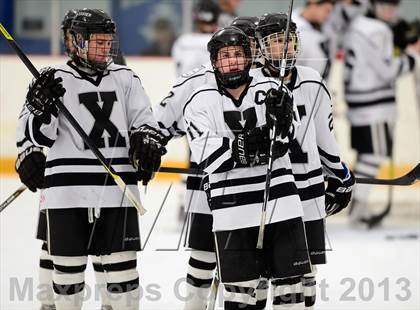 Thumbnail 3 in Ridgefield vs. Xavier (CIAC Division I Quarterfinal) photogallery.