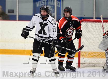 Thumbnail 2 in Ridgefield vs. Xavier (CIAC Division I Quarterfinal) photogallery.