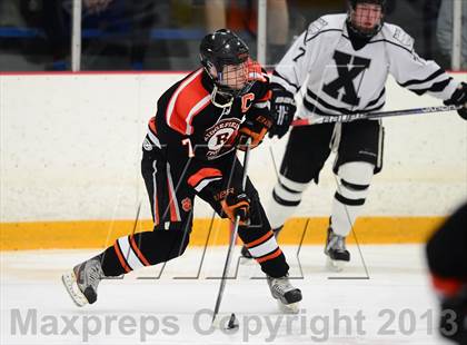 Thumbnail 3 in Ridgefield vs. Xavier (CIAC Division I Quarterfinal) photogallery.