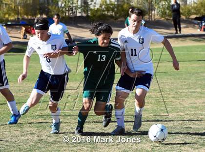 Thumbnail 1 in Glendale Prep Academy vs. Youngker (AIA D4 Quarterfinal) photogallery.
