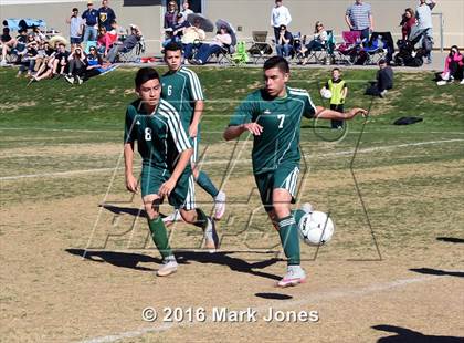 Thumbnail 1 in Glendale Prep Academy vs. Youngker (AIA D4 Quarterfinal) photogallery.