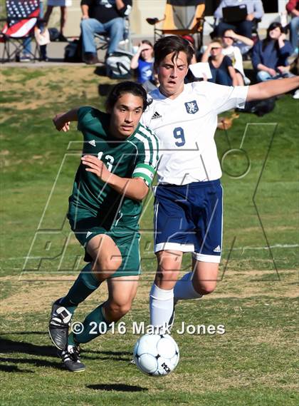 Thumbnail 2 in Glendale Prep Academy vs. Youngker (AIA D4 Quarterfinal) photogallery.