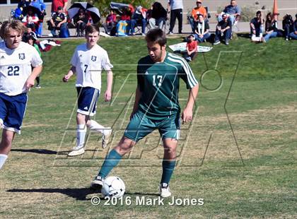 Thumbnail 2 in Glendale Prep Academy vs. Youngker (AIA D4 Quarterfinal) photogallery.