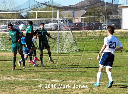 Thumbnail 2 in Glendale Prep Academy vs. Youngker (AIA D4 Quarterfinal) photogallery.