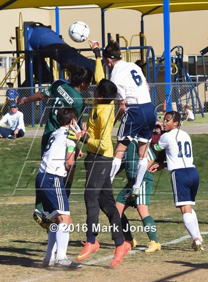 Thumbnail 2 in Glendale Prep Academy vs. Youngker (AIA D4 Quarterfinal) photogallery.