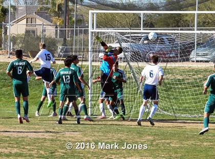 Thumbnail 3 in Glendale Prep Academy vs. Youngker (AIA D4 Quarterfinal) photogallery.