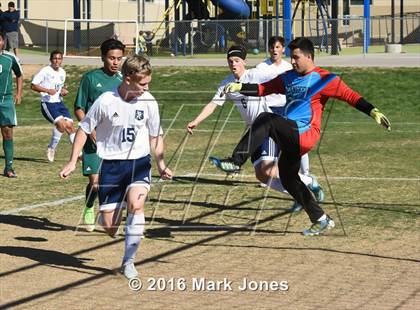 Thumbnail 2 in Glendale Prep Academy vs. Youngker (AIA D4 Quarterfinal) photogallery.
