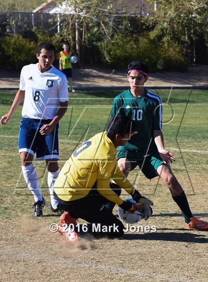 Thumbnail 3 in Glendale Prep Academy vs. Youngker (AIA D4 Quarterfinal) photogallery.