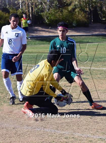 Thumbnail 1 in Glendale Prep Academy vs. Youngker (AIA D4 Quarterfinal) photogallery.