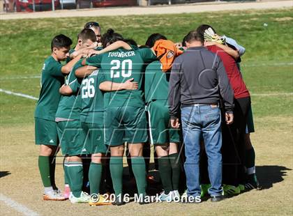 Thumbnail 3 in Glendale Prep Academy vs. Youngker (AIA D4 Quarterfinal) photogallery.