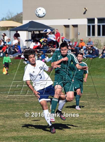 Thumbnail 2 in Glendale Prep Academy vs. Youngker (AIA D4 Quarterfinal) photogallery.