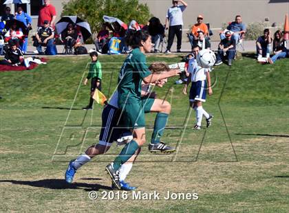 Thumbnail 3 in Glendale Prep Academy vs. Youngker (AIA D4 Quarterfinal) photogallery.
