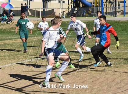 Thumbnail 3 in Glendale Prep Academy vs. Youngker (AIA D4 Quarterfinal) photogallery.