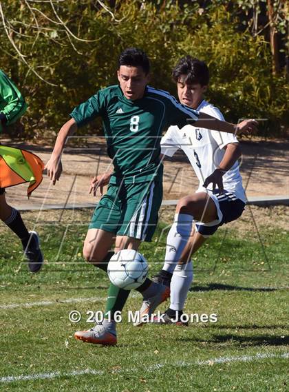 Thumbnail 2 in Glendale Prep Academy vs. Youngker (AIA D4 Quarterfinal) photogallery.