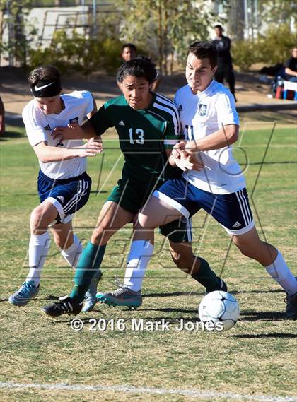 Thumbnail 3 in Glendale Prep Academy vs. Youngker (AIA D4 Quarterfinal) photogallery.