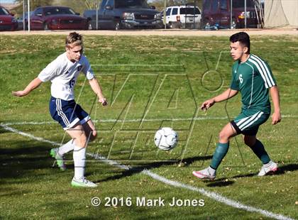 Thumbnail 3 in Glendale Prep Academy vs. Youngker (AIA D4 Quarterfinal) photogallery.